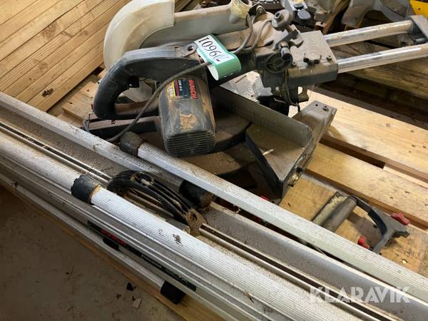 Kapsav Bosch GCM 10S med 2 sæt understel