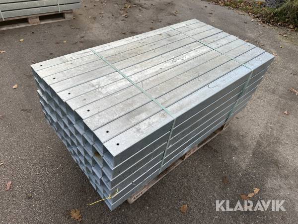 Galvaniserede stolper 60 styk