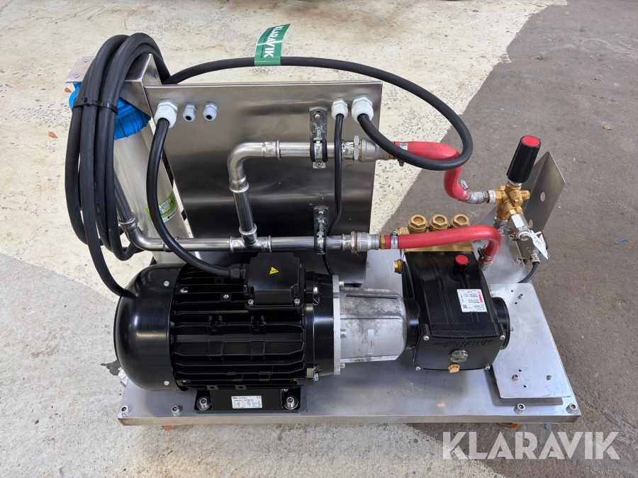 Højtryksrenser Emiltec og Hawk stationær