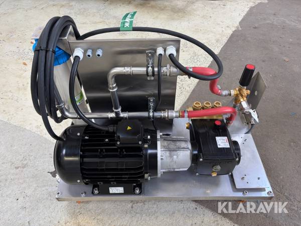 Højtryksrenser Emiltec og Hawk stationær