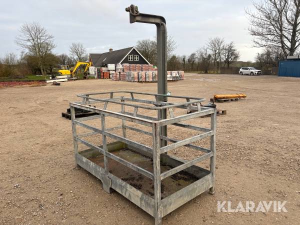 Galvaniseret mandskabskurv Lehaka