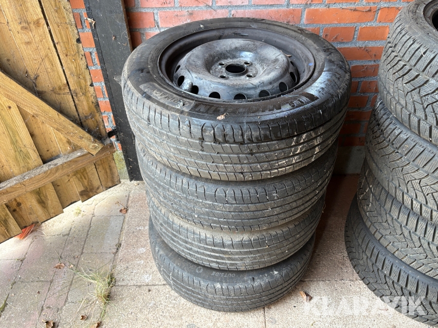 Sommerdæk Michelin Primacy 4, 185/65 R15 med stålfælge