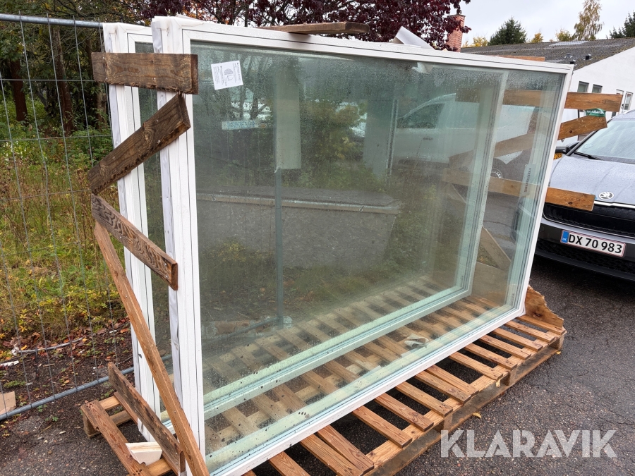 Vinduer Rationel 265x173x12,5 cm - 2 styk