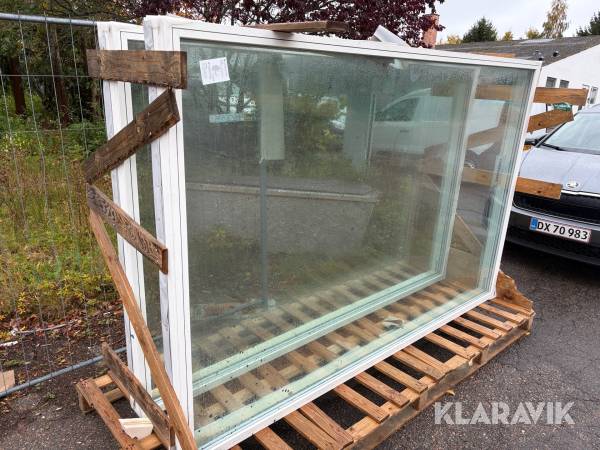 Vinduer Rationel 265x173x12,5 cm - 2 styk