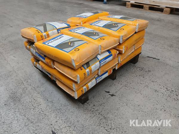 Fliseklæb grå 480kg Sika Skalflex - Netop gået på dato