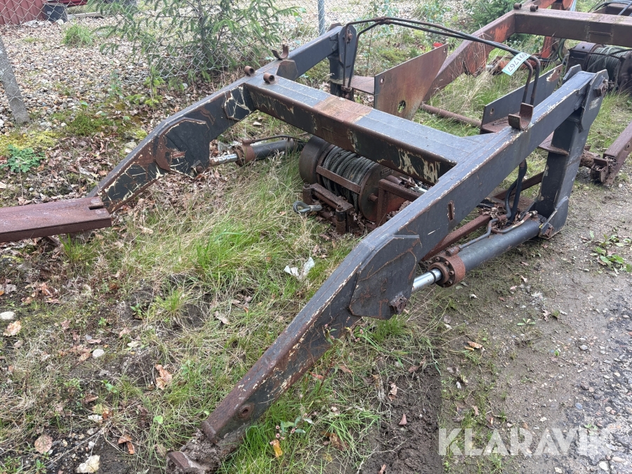 Kabeltromle holder med spil