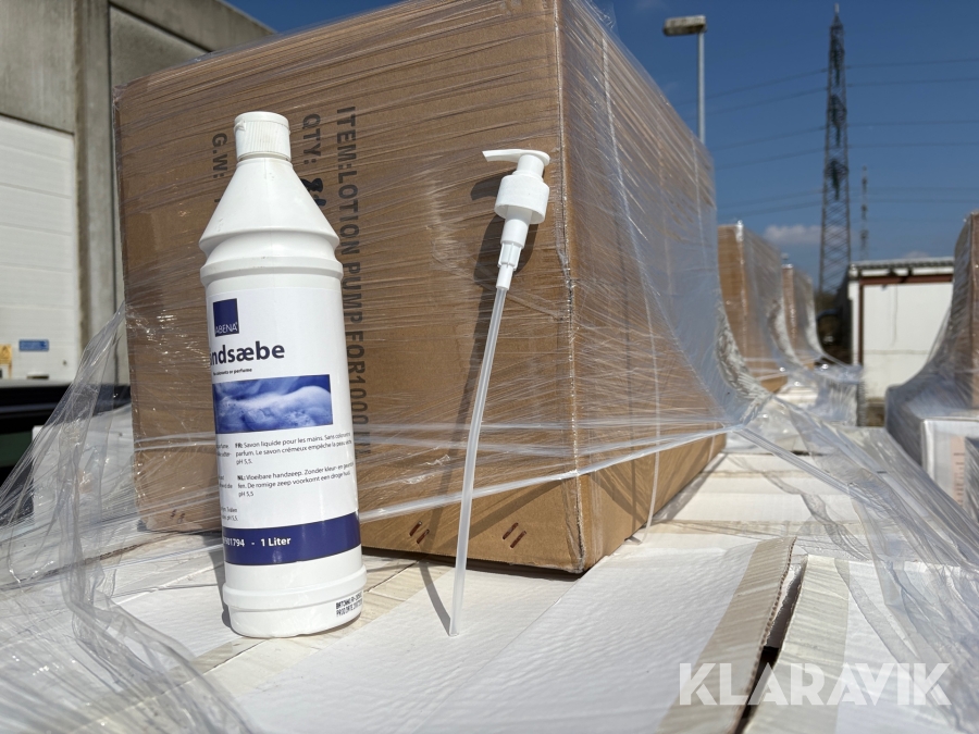 Håndsæbe med dispenser 720 styk Abena 1999901794 1 liter