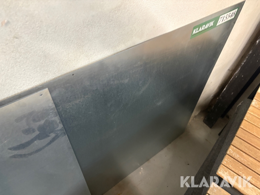 Rustfri plader, Herning, Klaravik auktioner
