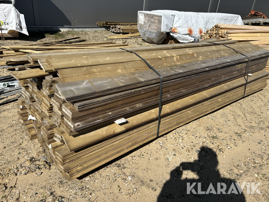 Sternbrædder Trykimprægneret gran, 189stk