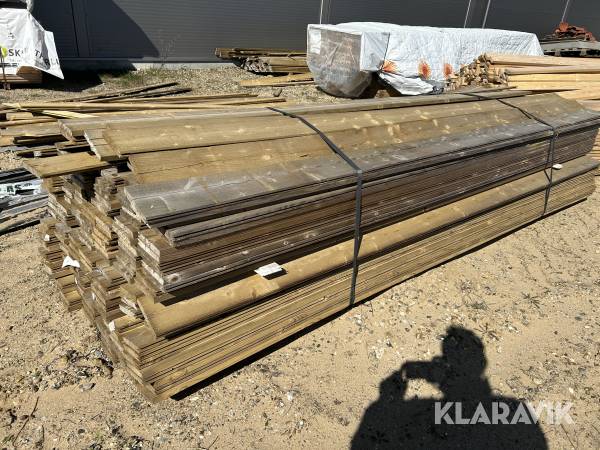 Sternbrædder Trykimprægneret gran, 189stk