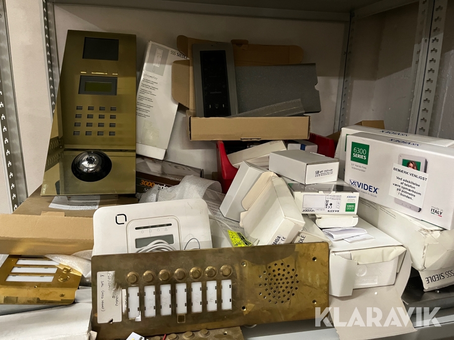 Dørtelefon udstyr Siedle