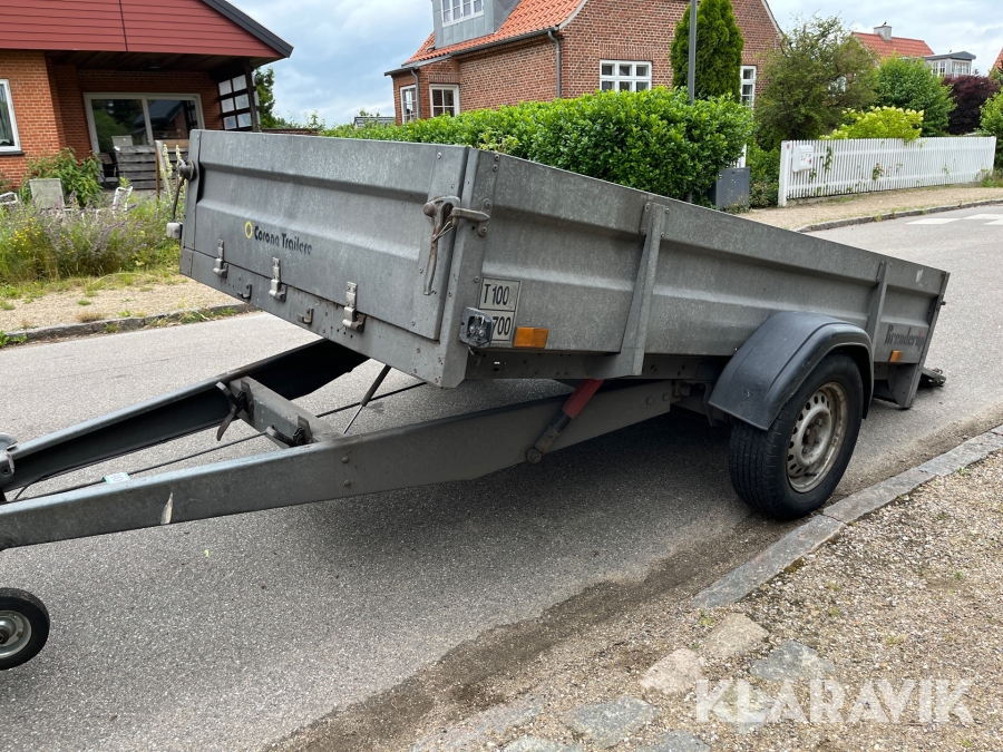 Tip trailer Brenderup 1000kg