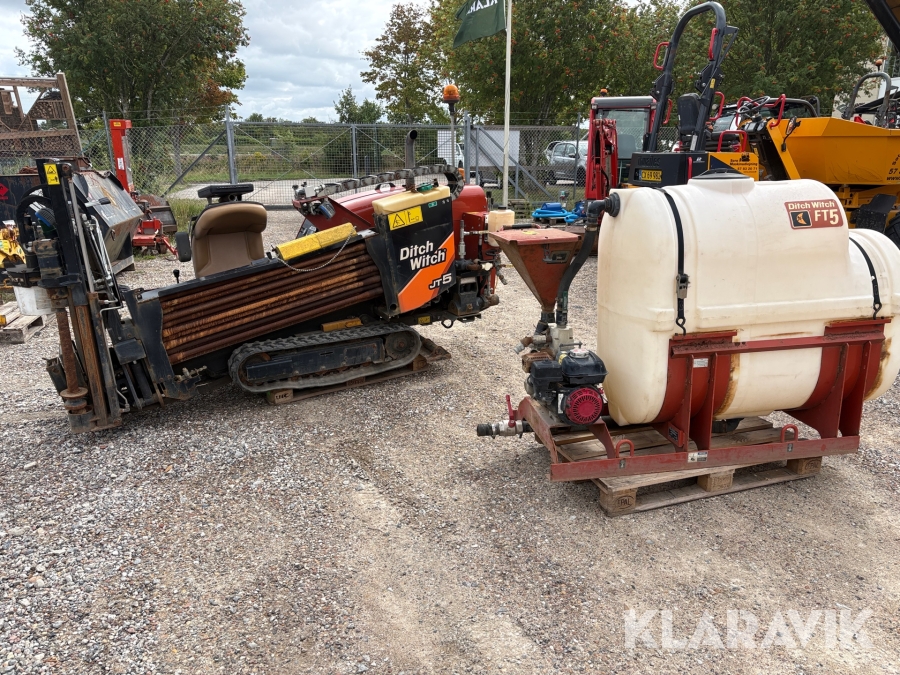 Bor og borevogn underboringsmaskine Ditch Witch Jt5 