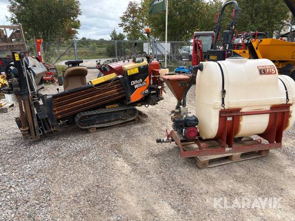 Bor og borevogn underboringsmaskine Ditch Witch Jt5 