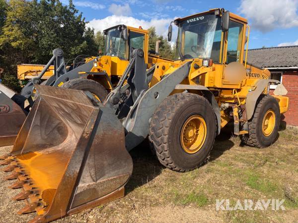 Gummiged Volvo L90E