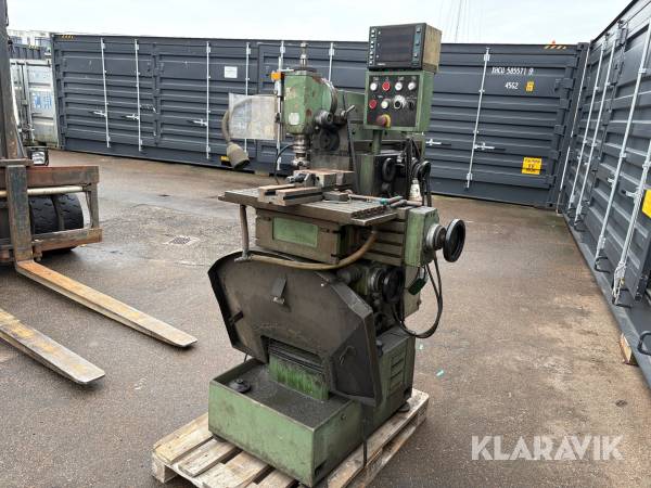 Metalfræser Intos Zebrák EN 20