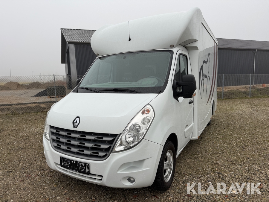 Hestebil Renault Master 2.3 DCI 150
