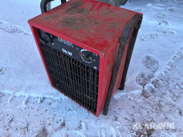 Varmeblæser Dania 9kw