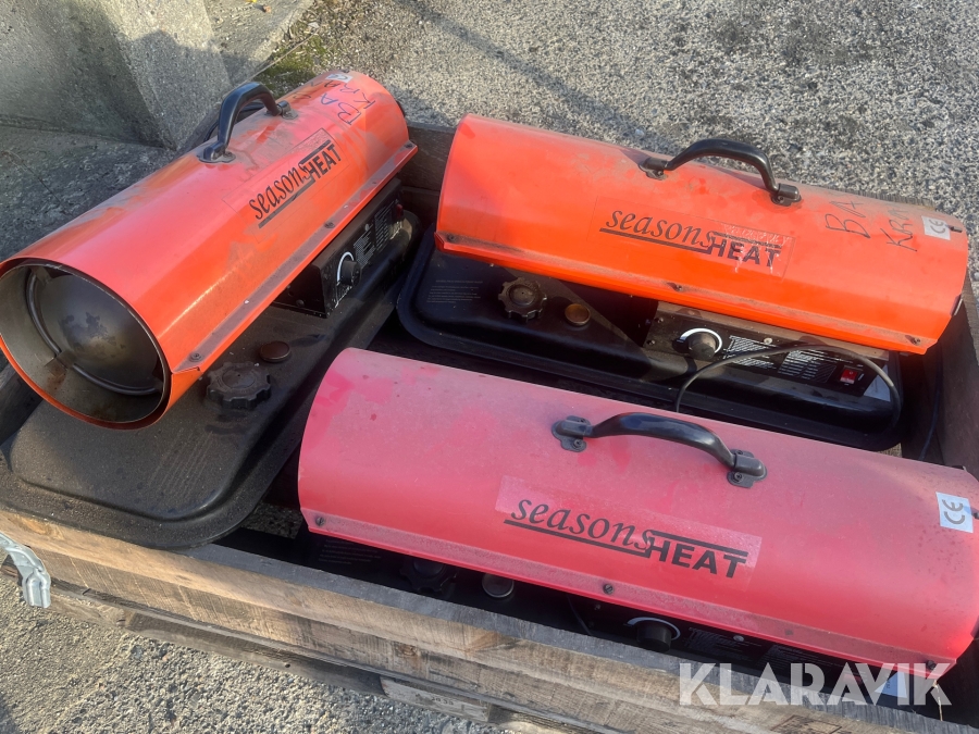 Varmekanoner Seasons Heat 3 styk