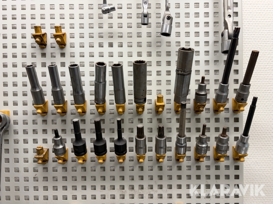Udstyr reparation af dyser og pumper komplet