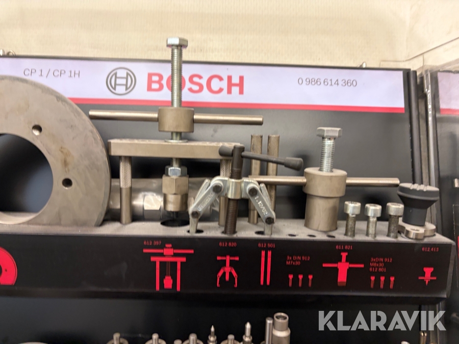 Udstyr reparation af dyser og pumper komplet