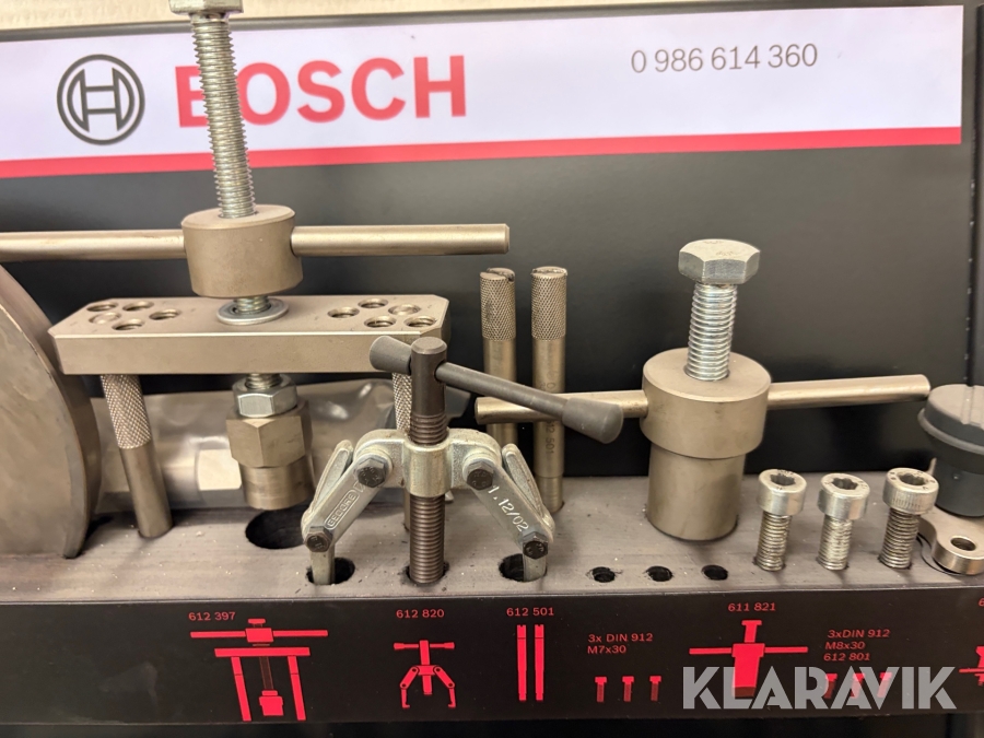 Udstyr reparation af dyser og pumper komplet