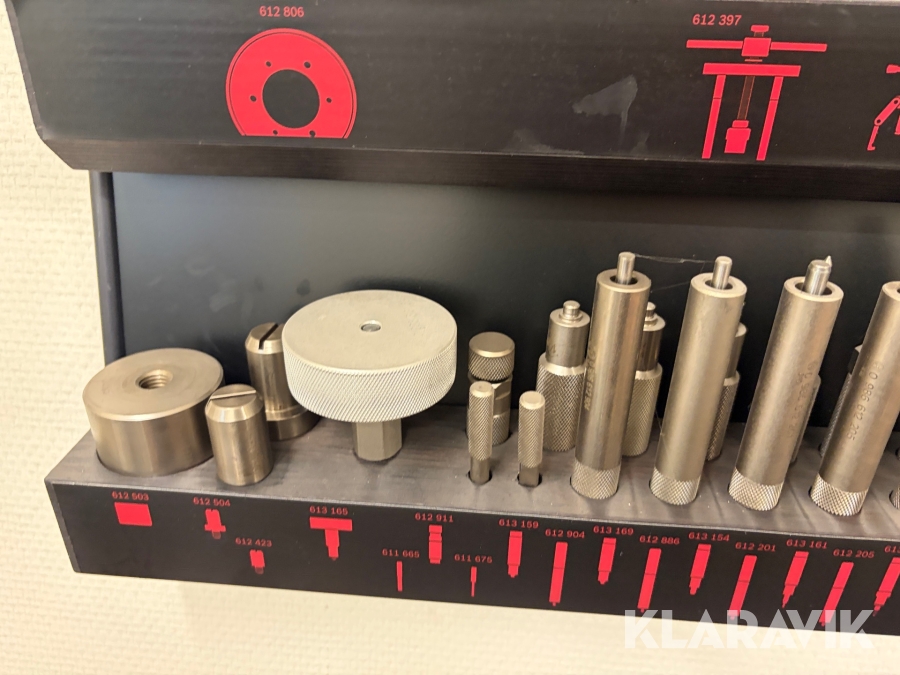 Udstyr reparation af dyser og pumper komplet