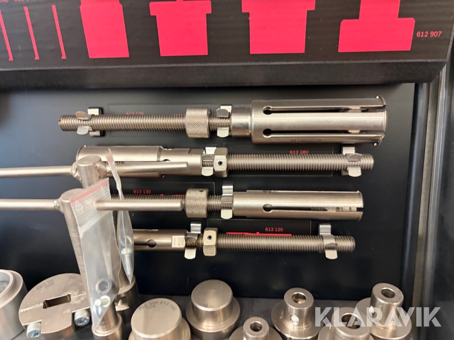 Udstyr reparation af dyser og pumper komplet