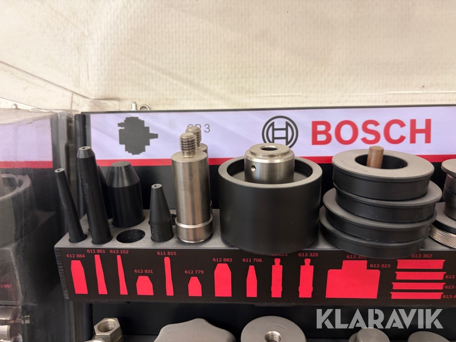 Udstyr reparation af dyser og pumper komplet