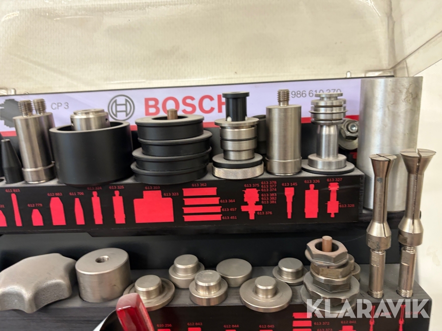 Udstyr reparation af dyser og pumper komplet