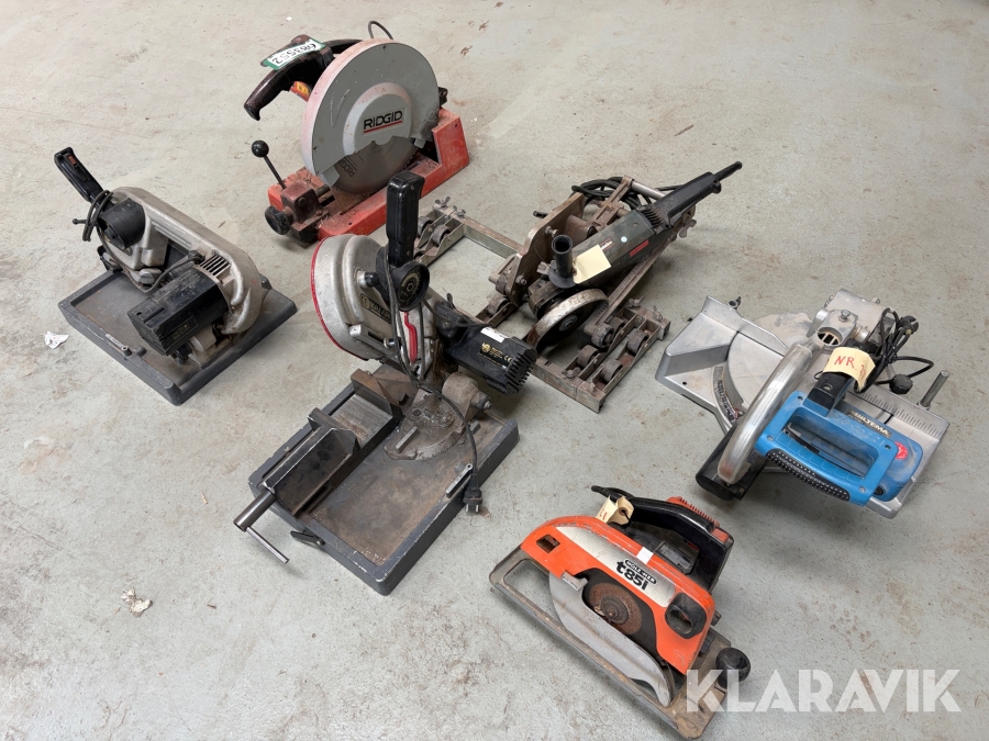 Lot - Save Ridgid, Kama, Metabo - 6 styk