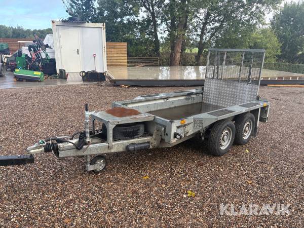 Maskintrailer Ifor Williams Gx 2700 kg.
