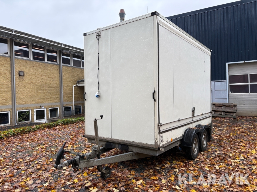 Trailer Vezeko R2B2X lukket