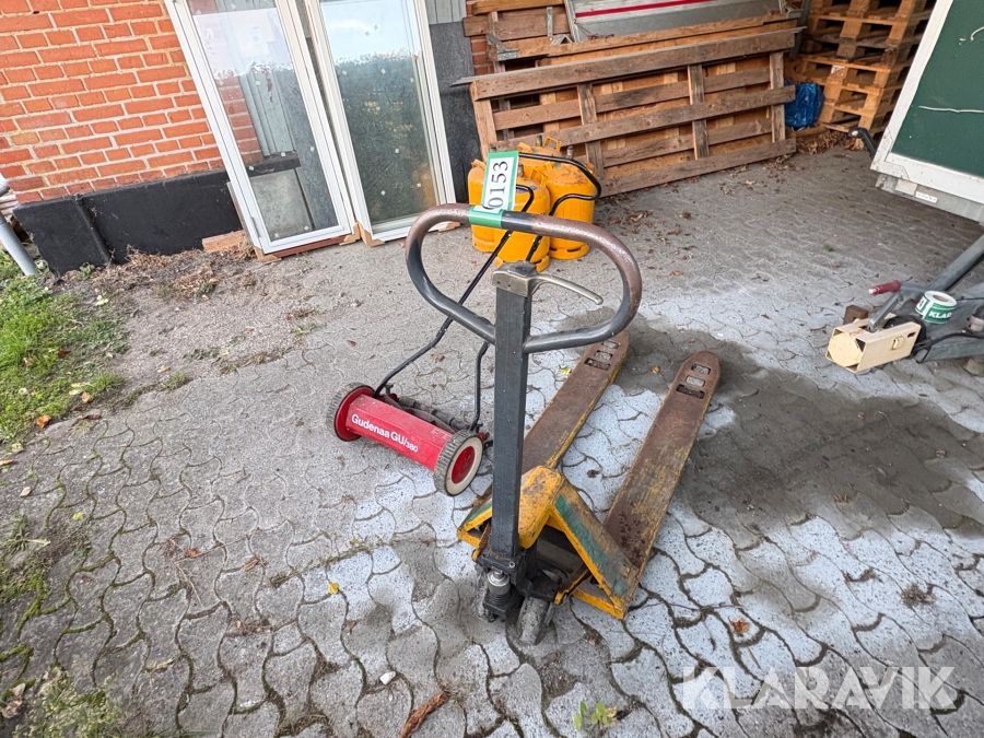 Palleløfter og plæneklipper Compac