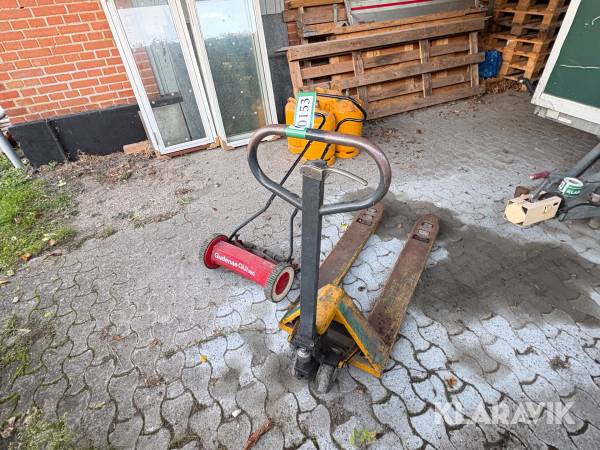 Palleløfter og plæneklipper Compac
