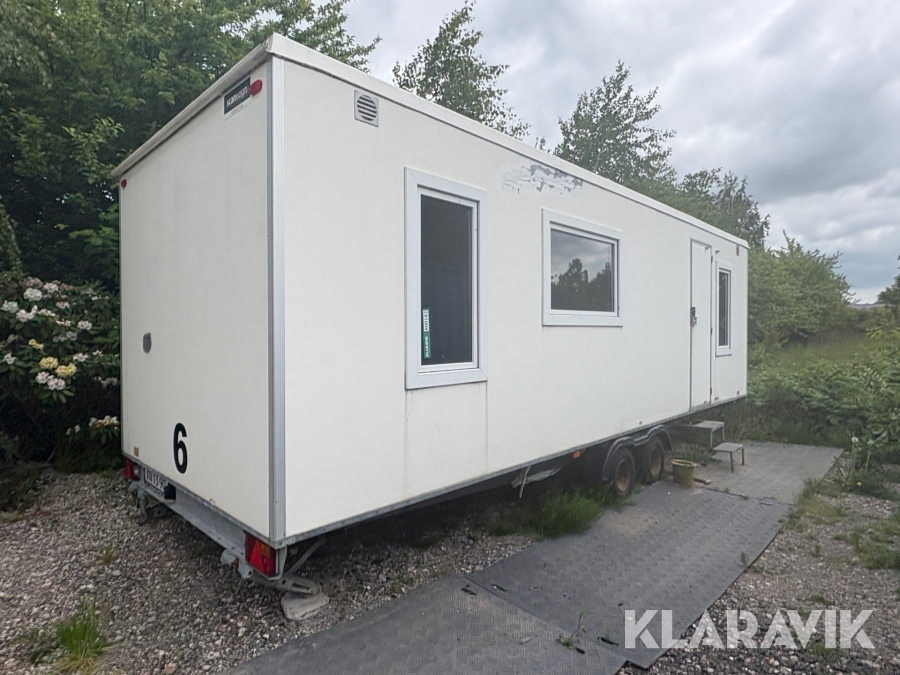 Beboelsesvogn med køkken og toilet Scanvogn 2000