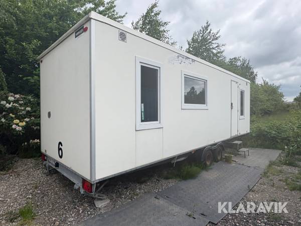 Beboelsesvogn med køkken og toilet Scanvogn 2000