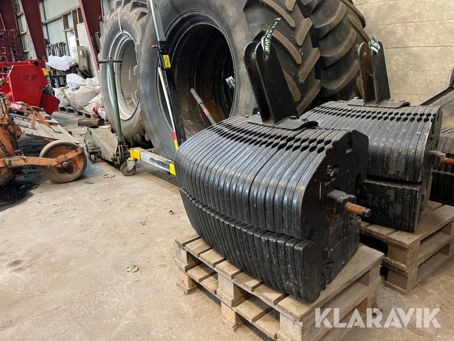 Vægtklodser New Holland 24x45kg