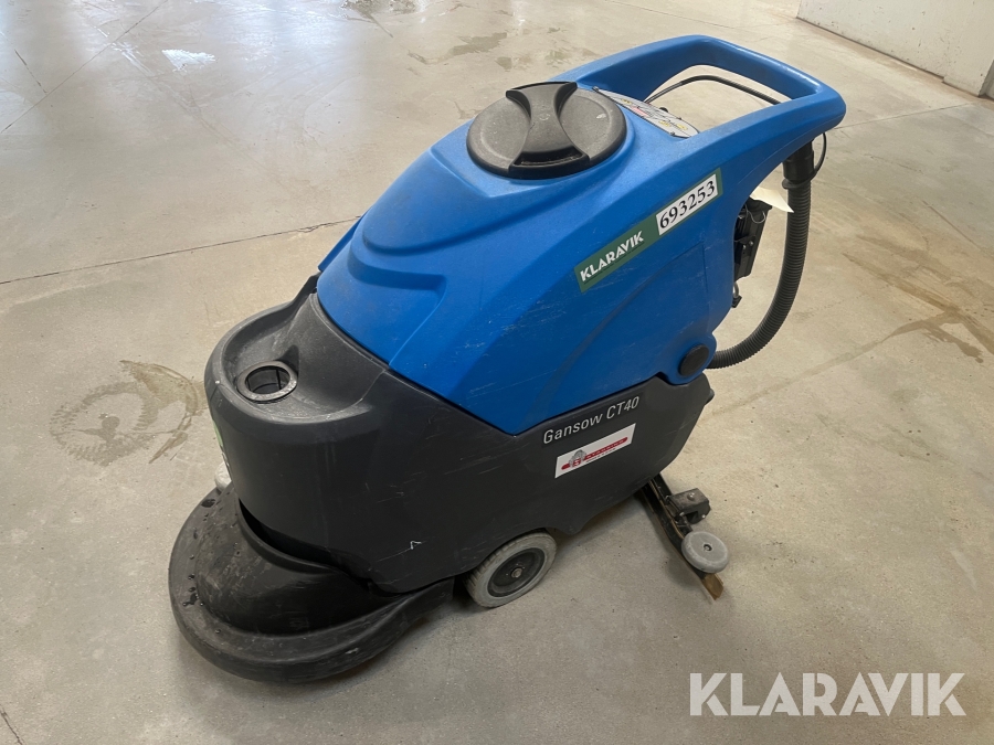 Gulvvasker/Gulvvaskemaskine Gansow CT40