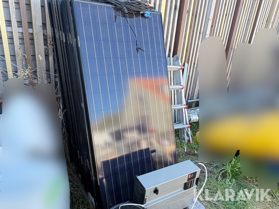 Solceller 20styk incl inverter Himin Solar HG-200S/Bb