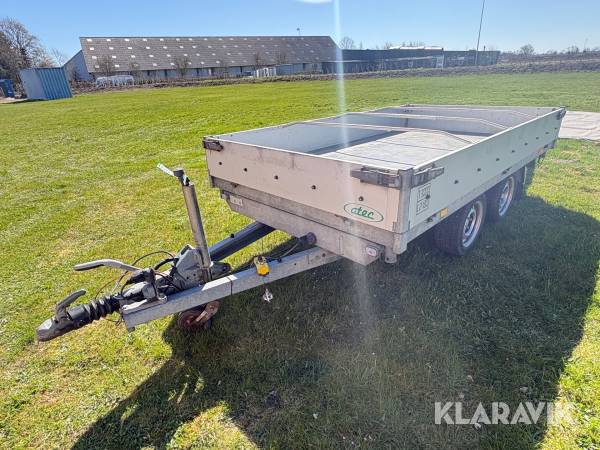 Tiptrailer Atec K23-3000 3 punkt tip og ramper