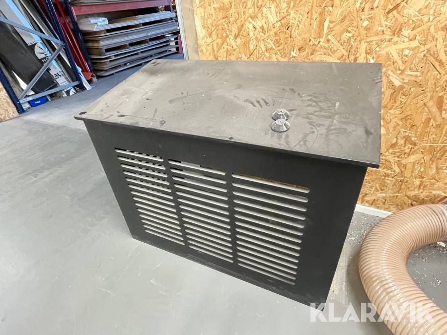 Varmepumpe skjuler Stor model 1 stk i sort