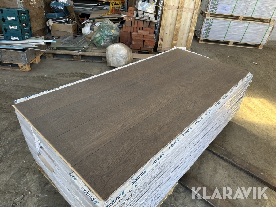 Moland SUPER EG Wideplank Design Humber Dark UV-matlak Børstet 10mm  - 105,16 m2