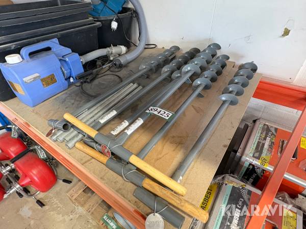 Pælebor Ø90 - 6 styk