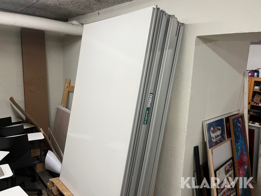 Whiteboard tavler Lintex Nordic 200x120 17 styk