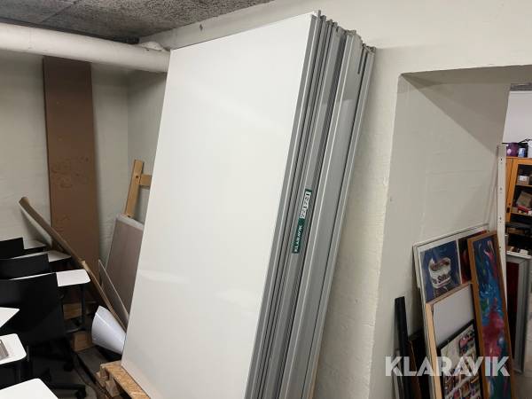 Whiteboard tavler Lintex Nordic 200x120 17 styk