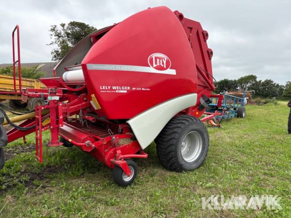 Ballepresser Lely Welger RP 535 Master med Fasterholt ballevogn