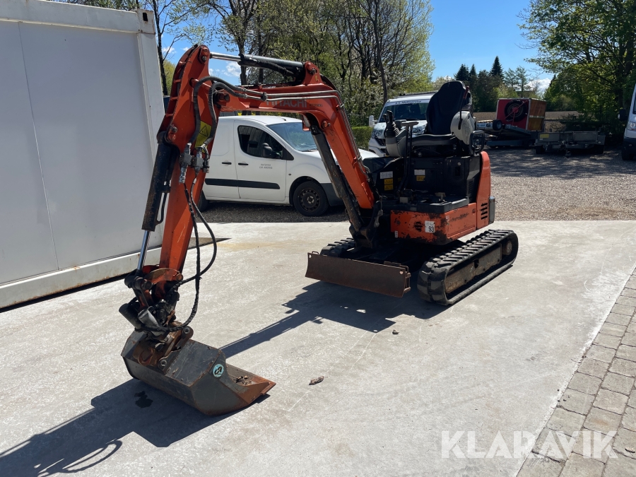 Gravemaskine Hitachi ZX19U med Tiltman fæste
