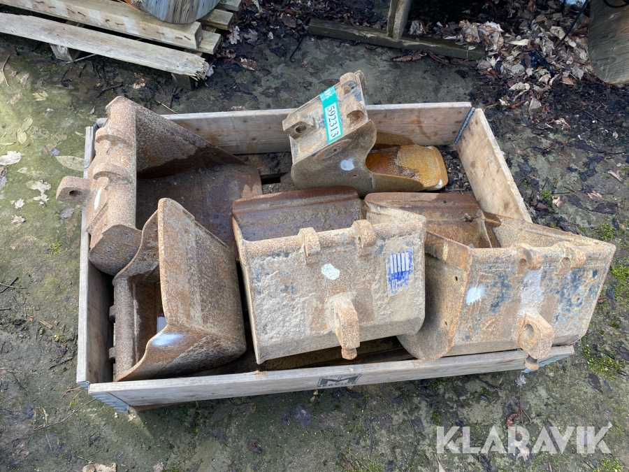 Skovle til minigraver