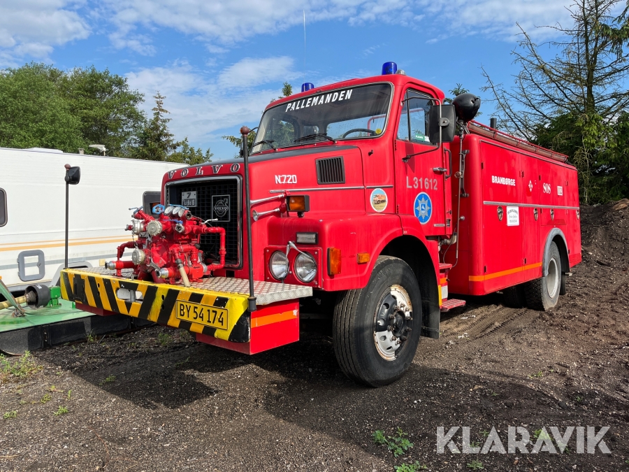 Veteranbrandbil Volvo N7 4x2